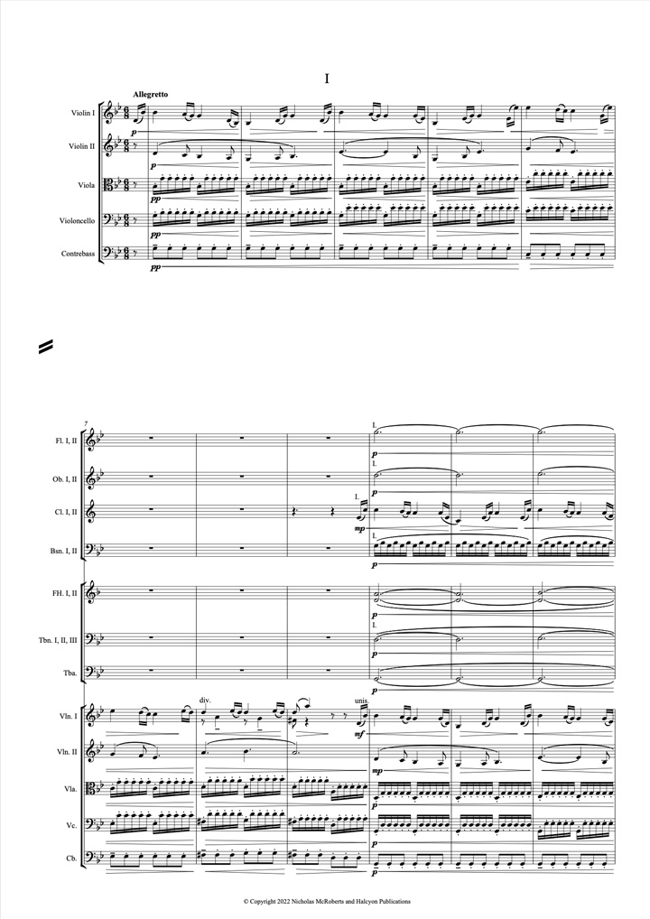 First movement